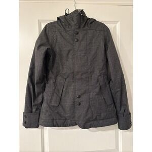 Burton Cool Flavors Dryride Women's Dark Gray Hooded Jacket Size Extra Small XS